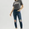 KANCAN Ahri High Rise Ankle Skinny Jeans