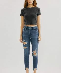 KANCAN Luna High Rise Ankle Skinny Jeans