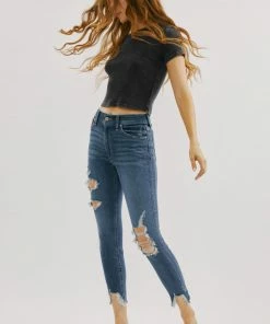 KANCAN Luna High Rise Ankle Skinny Jeans